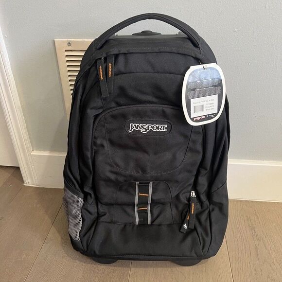 Jansport Wheeled Backpack Black NEW - Picture 3 of 10
